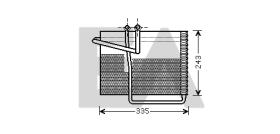 ElectroAuto 43B12003 - EVAPORADOR->APLICACION ORIGINAL CHR