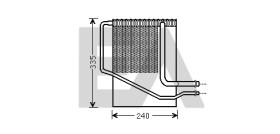 ElectroAuto 43B12007 - EVAPORADOR->APLICACION ORIGINAL CHR