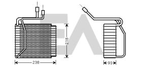 ElectroAuto 43B22006 - EVAPORADOR->APLICACION ORIGINAL FOR