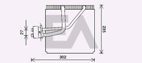 ElectroAuto 43B28012 - EVAPORADOR->APLICACION ORIGINAL HYU