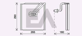 ElectroAuto 43B36004 - EVAPORADOR->APLICACION ORIGINAL HYU