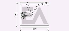 ElectroAuto 43B36006 - EVAPORADOR->APLICACION ORIGINAL HYU