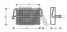  43B50005 - EVAPORADOR MERCEDES BENZ