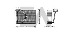 ElectroAuto 43B50010 - EVAPORADOR->APLICACION ORIGINAL MER