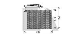 43B54010 - EVAPORADOR VAUXHALL