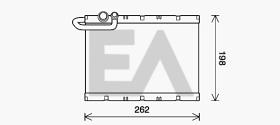 ElectroAuto 43B55010 - EVAPORADOR->APLICACION ORIGINAL PEU