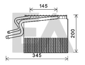 ElectroAuto 43B60007 - EVAPORADOR->APLICACION ORIGINAL REN