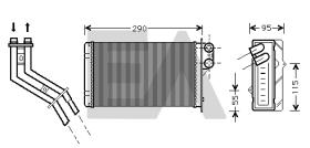  45C60014 - RADIADOR CALEFACCION RENAULT