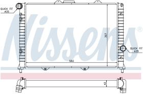 Nissens 60056 - RADIADOR ALFA ROMEO 156(932)(97-)2.