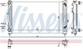 Nissens 60229 - RADIADOR VOLKSWAGEN PASSAT B5.5(3B3