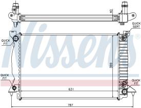 Nissens 60314A - RADIADOR AUDI A 4/S 4(B6.B7)(00-)2.