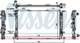  60321 - RADIADOR AUDI A 4/S 4(B8)(07-)1.8 T