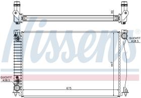  60328 - RADIADOR AUDI A 6/S 6(C6)(04-)4.2 F