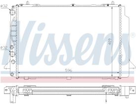Nissens 60466A - RADIADOR AUDI 80/90(B4)(91-)1.9 TD