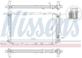  60476 - RADIADOR AUDI 100(C4)(90-)2.6 I