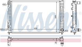  60496 - RADIADOR AUDI A 4/S 4(B5)(94-)2.4 I