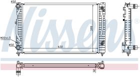 Nissens 60499 - RADIADOR VOLKSWAGEN PASSAT B5(3B2.3