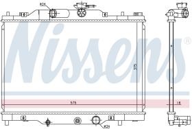  606117 - RADIADOR MAZDA CX-3 (DK) (15-) 2.0