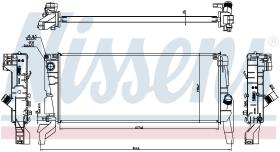 Nissens 606246 - RADIADOR BMW 2 F45(14-)225 I