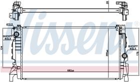 Nissens 606247 - RADIADOR BMW 2 F45(14-)225 XE