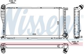 Nissens 60634A - RADIADOR BMW 7 E38(94-)740 D