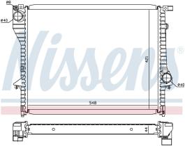 Nissens 60638 - RADIADOR BMW Z3 E36(95-)2.8 I