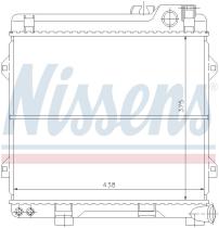 Nissens 60639 - RADIADOR BMW 3 E30(82-)320 IS