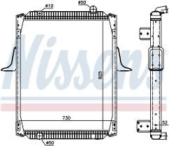 Nissens 606437 - RADIADOR RVI-RENAULT TRUCKS KERAX (
