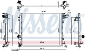 Nissens 606472 - RADIADOR RENAULT TALISMAN(15-)1.5 D