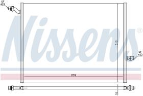 Nissens 606497 - RADIADOR MERCEDES GLC-CLASS X 253(1