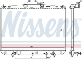 Nissens 606544 - RADIADOR LEXUS RX IV (AGL20, GGL25,