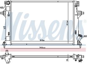 Nissens 606552 - RADIADOR HYUNDAI I30 (PD) (16-) 1.4