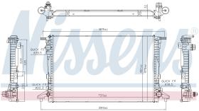 Nissens 606578 - RADIADOR VOLKSWAGEN TOUAREG(CR7)(17