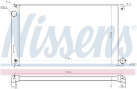 Nissens 606635 - RADIADOR LEXUS NX(AGZ10.AYZ10.ZGZ10