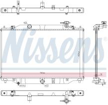 Nissens 606698 - RADIADOR MAZDA CX-5 (KF) (16-) 2.5