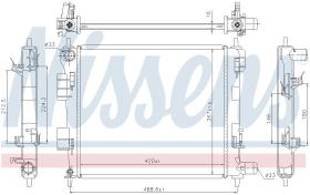 Nissens 606702 - RADIADOR HYUNDAI I10(IA)(13-)1.0 I