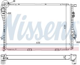 Nissens 60752A - RADIADOR BENTLEY ARNAGE(98-)4.4 I V