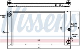  60762 - RADIADOR BMW 7 E65-E66-E67-E68(01-)