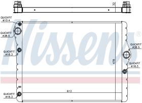 Nissens 60778 - RADIADOR BMW 5 F10-F11-F18(10-)M550