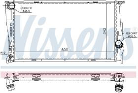  60785A - RADIADOR BMW X1 E84(09-)X1 18DX