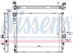  60807 - RADIADOR BMW X3 E83(04-)X3 2.5SI