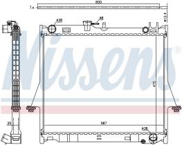  60856 - RADIADOR ISUZU D-MAX(02-)3.0 DITD