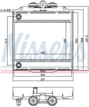  60873 - RADIADOR BMW 6 F06-F12-F13(09-)640