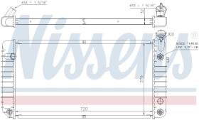 Nissens 60895A - CHEVROLET LUMINA 91-93