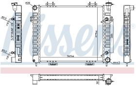  609901 - RADIADOR JEEP GRAND CHEROKEE (ZJ.ZG
