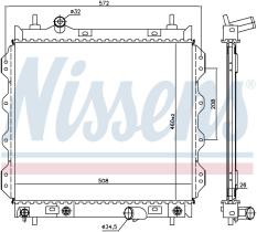  61002 - RADIADOR CHRYSLER PT CRUISER(PT.PG)