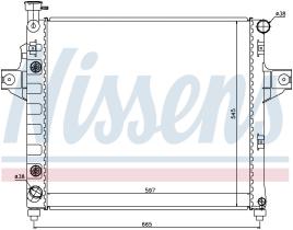 Nissens 61009 - RADIADOR JEEP GRAND CHEROKEE(WJ.WG)