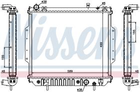 Nissens 61020A - RADIADOR JEEP GRAND CHEROKEE(WJ.WG)