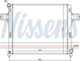 Nissens 61022 - RADIADOR JEEP COMMANDER (XK) (05-)