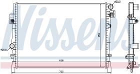 Nissens 61027 - RADIADOR DODGE JOURNEY(07-)2.4 I 16